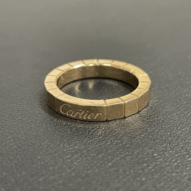 カルティエの750YG ラニエールリングの買取実績です。