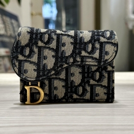 ディオールのオブリーク 43-MA-0220 サドル ミニウォレットの買取実績です。