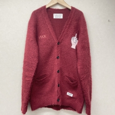 ワコマリア 18FW WMK-KN22 FUCK モヘアカーディガン 買取実績です。