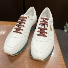 グッチ ×Palace（パレス）727931 2022AW 白 レザースニーカー 買取実績です。