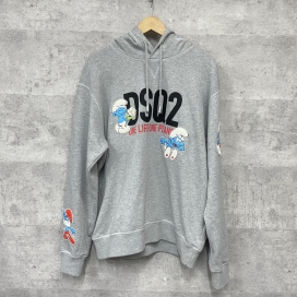 ディースクエアードのグレー S78GU0077 SMURFS HOODIE パーカーの買取実績です。