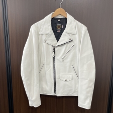ショット ホワイト LAMB RIDERS JACKET 228US 買取実績です。