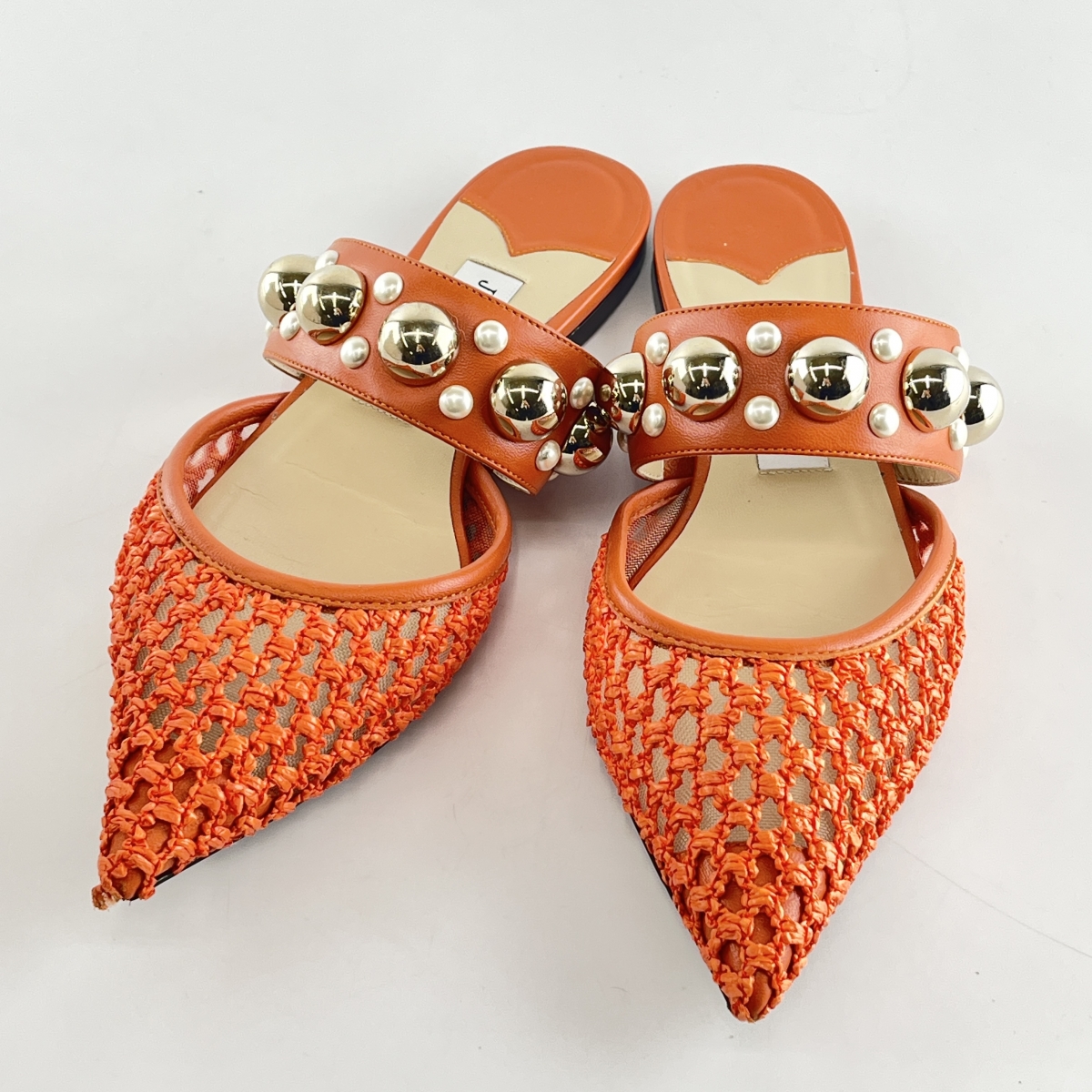 JIMMY CHOO ポインテッドトゥグリッターミュール 特別価格 【公式通販】