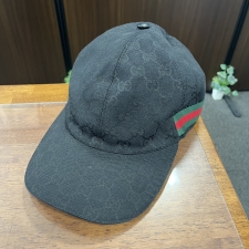 グッチ 200035 シェリーライン オリジナルGGキャンバス ベースボールキャップ 買取実績です。