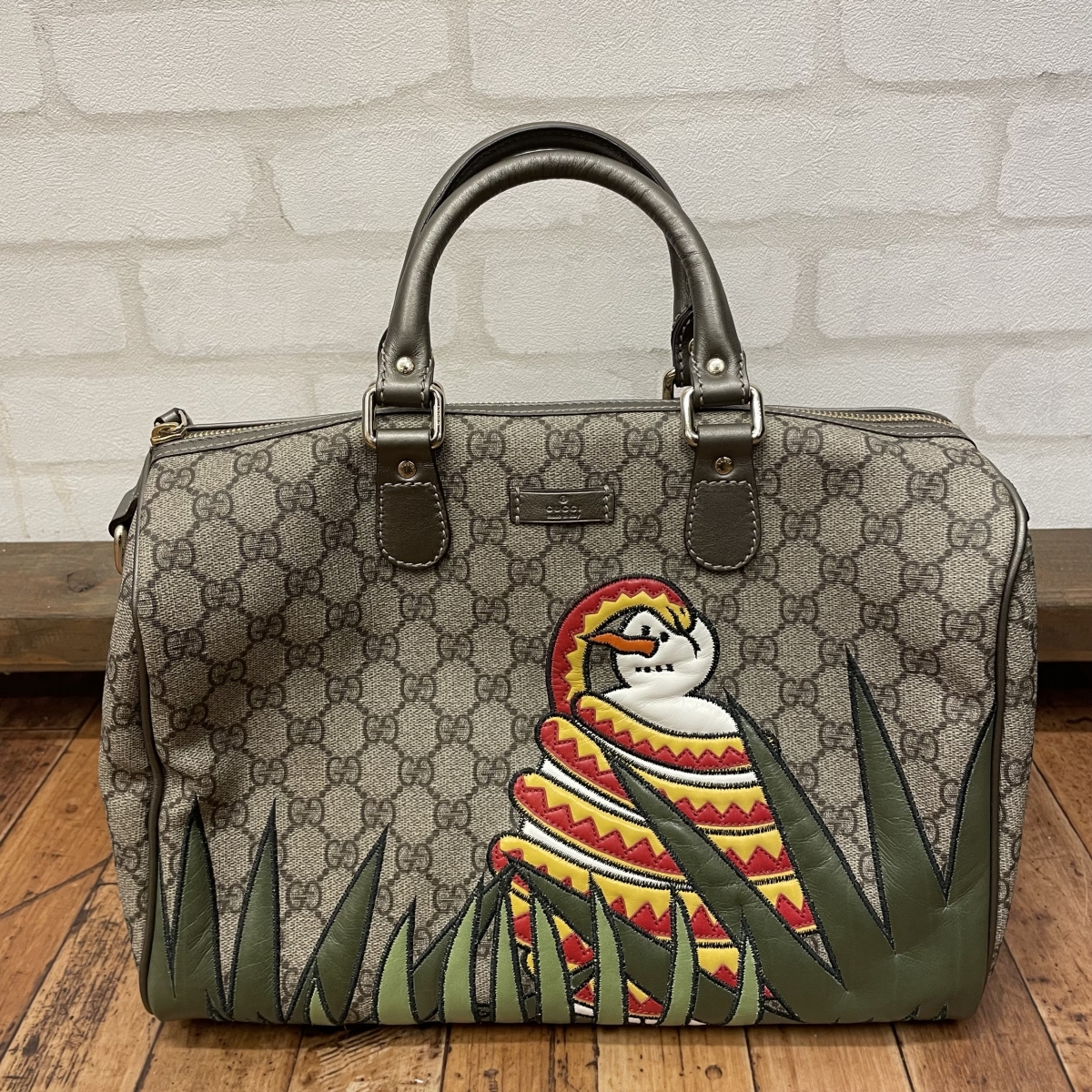 最終SALE！GUCCI　ボストンバッグ　美品　レア gucci-boston-bag-5mef.jpg