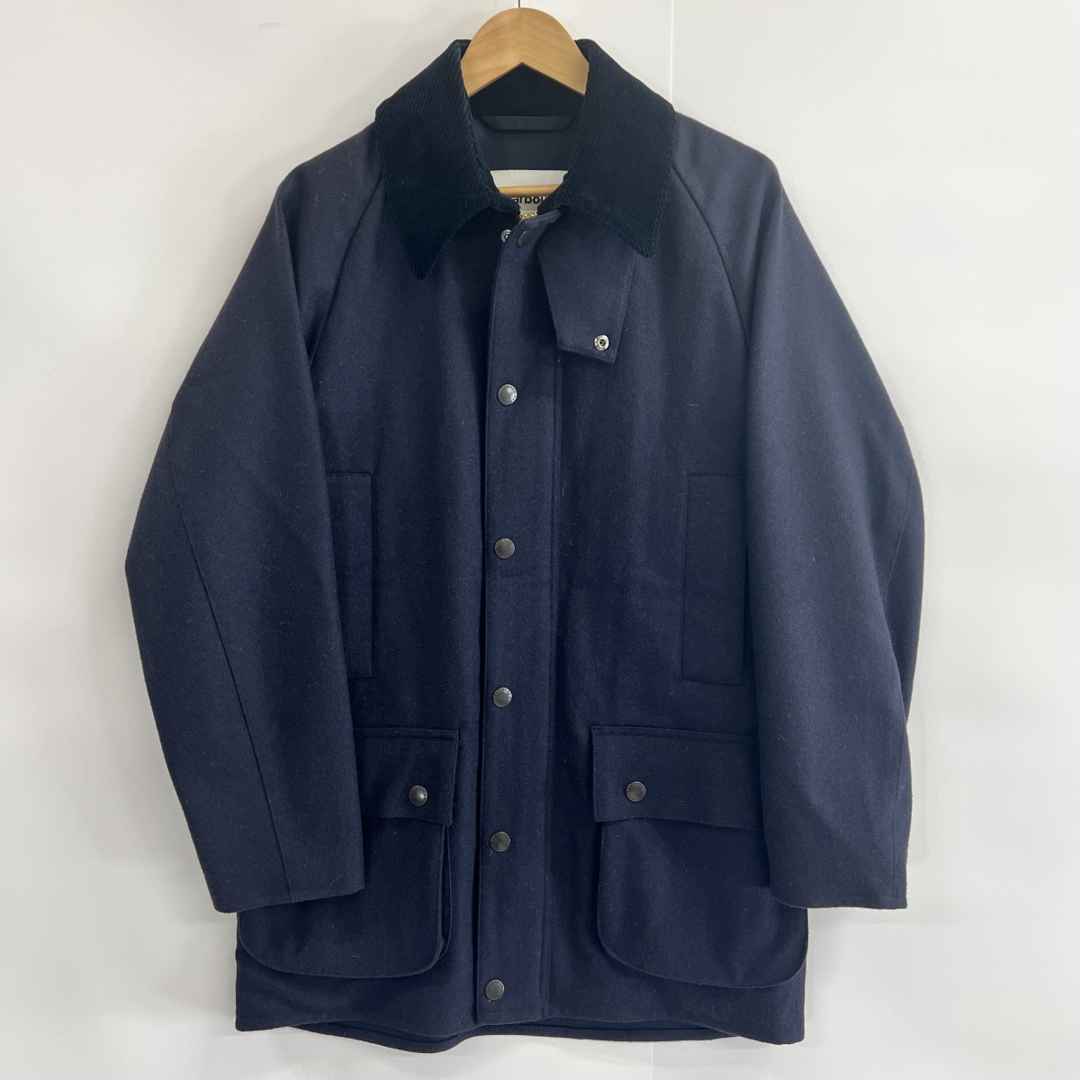 浜松入野店でバブアーのネイビーのビューフォートでMALLALIEUS社製の