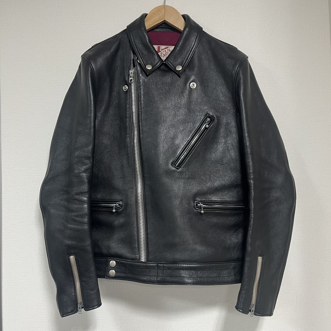 心斎橋店で、アディクトクローズのシープスキンのBRITISH ASYMMETRY