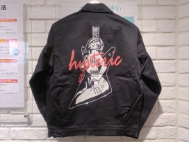 ヒステリックグラマーの02231AB01 ディッキーズ別注 GUITAR GIRL アイゼンハワージャケットの買取実績です。