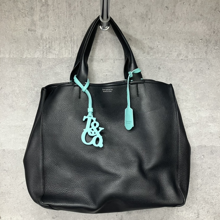 銀座本店で、ティファニーのシボレザー2WAYトートバッグをを買取いたし