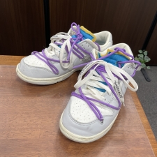 ナイキ ×OFF-WHITE DM1602-125 DUNK LOW 1of50 No.47 26cm 買取実績です。