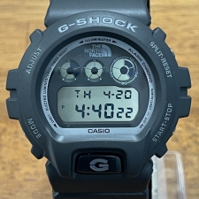 G-SHOCK(gショック) ×Supreme×TNF DW-6900NS-1JR ブラック クォーツ腕時計 買取実績です。