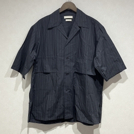 ヨークのネイビー ハンドストライププリントシャツ YK22SS0327SHの買取実績です。