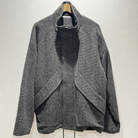 オーラリーの22AW ヘアラインツイード ジップブルゾン AA22AB01DTの買取実績です。