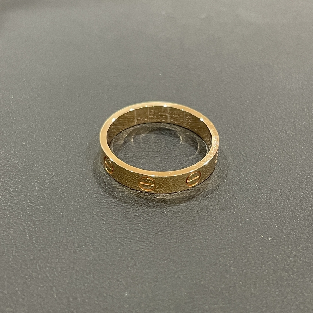 浜松入野でカルティエを買取。750YGのミニラブリングを買取ました 