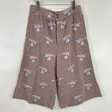 ロエベ ディズニーダンボコラボ 19SS レッドチェック柄 ワイドパンツ 買取実績です。