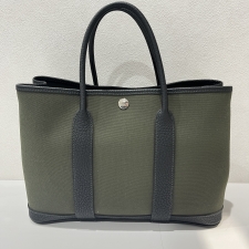 エルメス A刻印 トワルミリタリー×ネゴンダ ヴェールブロンズ×ノワール ガーデンパーティTPM 買取実績です。