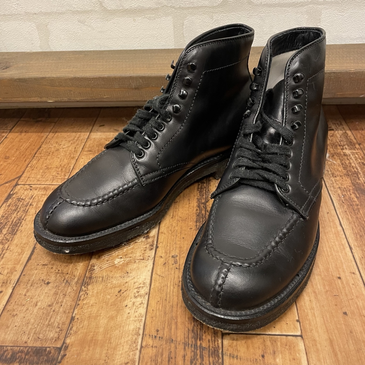 銀座でオールデンを買取。クロムエクセルレザー、ミリタリーラストの