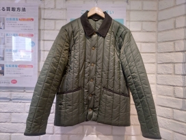 バブアーの232MQU1681 Herring キルティングジャケットの買取実績です。