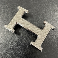 エルメス シルバー Hギヨシェ バックル 買取実績です。