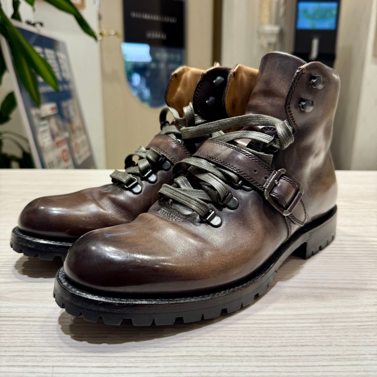 ベルルッティ ブラウン 革靴　26cm ベルルッティ berluti 革靴 ブラウンシューズ 7 26cm 楽天市場