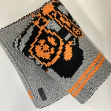 エルメス ブリッドドゥガラ ニット カシミヤ100%大判マフラー 買取実績です。