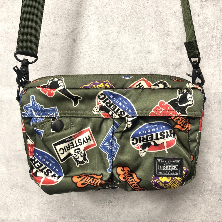 銀座本店で、ヒステリックグラマーを買取。ポーターコラボのCLASSIC