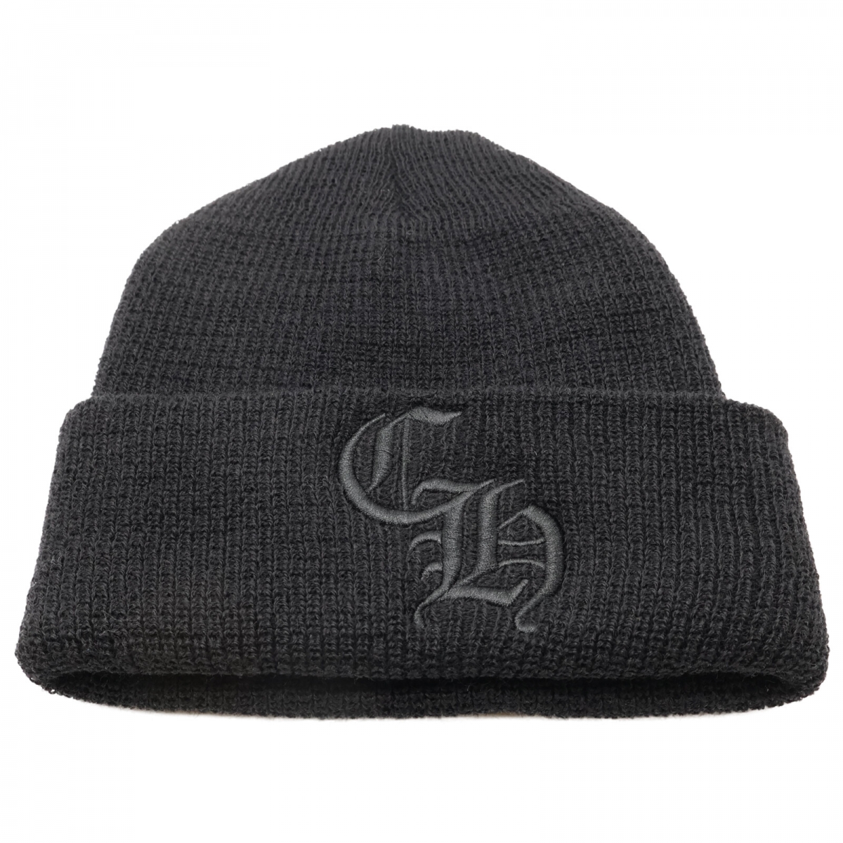 浜松入野でクロムハーツを買取。ブラックカラーのウールワッチキャップ
