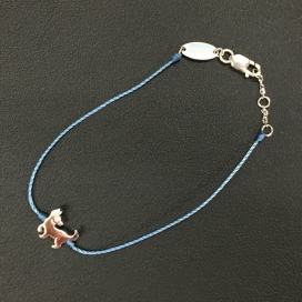 レッドラインのK18WG ドッグ ダイヤモンド コードブレスレット 792Bの買取実績です。