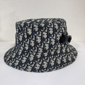 Dior ブラック バケットハット Lサイズ Christian Dior クリスチャンディオール 帽子 バケハ バケット