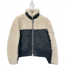 サカイ 23AW 23-07012 Faux Shearling x Nylon Twill Mix Blouson 買取実績です。