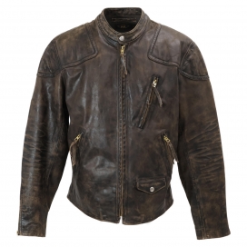 ラルフローレンのSlim Fit Leather Moto Jacket ライダースジャケット 782774666001の買取実績です。