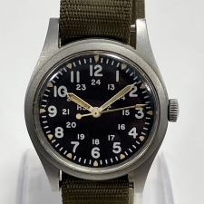 ハミルトン 1982年製造 WIL-W-46374B H3 ミリタリーウォッチ 買取実績です。