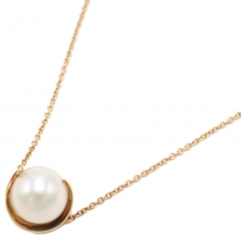 スタージュエリーのK18 PEARL MOON NECKLACE S パール ムーン ネックレス 2ZN2123の買取実績です。
