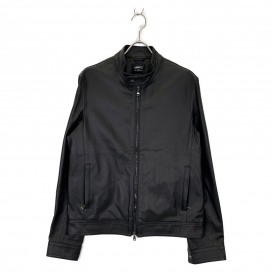 エンメティのブラック ラムレザー ライダースジャケット JURIの買取実績です。