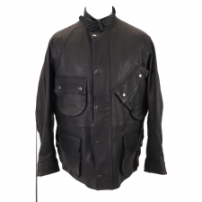 オーベルジュ AIR AGE別注 24AW 道産カーフレザー BLACK SHADOW ライダースジャケット 買取実績です。