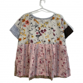 フォーティファイブアールのインドカディのフラワーミックスプリントブラウスの買取実績です。