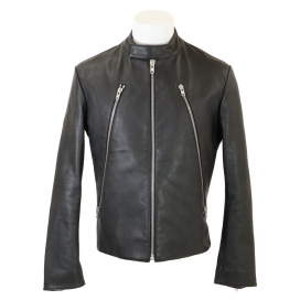 メゾンマルジェラのS50AM0347 ゴートレザー 5ZIP LEATHER JACKET 八の字ライダースの買取実績です。