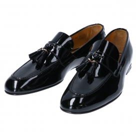 ルイヴィトンの2014年製 黒 パテントレザー タッセル シューズの買取実績です。