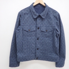 ルイヴィトン HHA20W 正規 19AW モノグラム総柄デニムジャケット 買取実績です。