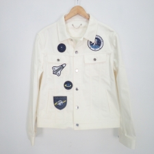 ルイヴィトン 19SS 白 スペースワッペン デニムトラッカージャケット 買取実績です。