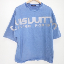 ルイヴィトン HEY60W 正規 18SS ブルー リフレクトロゴ オーバーサイズTシャツ 買取実績です。