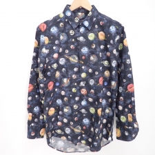 ルイヴィトン HGS08W 正規 19SS 惑星柄プリント シャツ 買取実績です。
