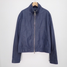 ルイヴィトン 正規 17SS ネイビー HBL01W ラムレザー ジャケット 買取実績です。