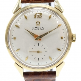 オメガのK14YG Cal.344 ハーフローター AT ヴィンテージ腕時計の買取実績です。