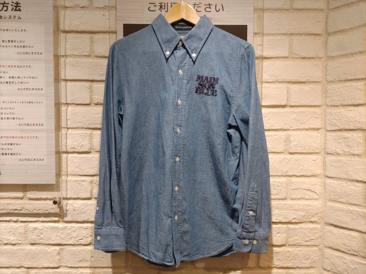 新品未使用✨MADISONBLUE ウールハンプトンシャツ 01 新宿でマディソン 