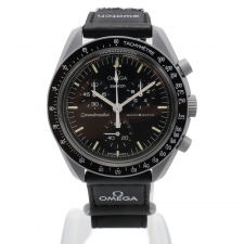 オメガ ×スウォッチ SO33M100 Mission to the Moon 買取実績です。