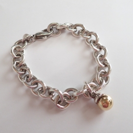 ティファニーのSV925×750 ボールチャーム ブレスレットの買取実績です。