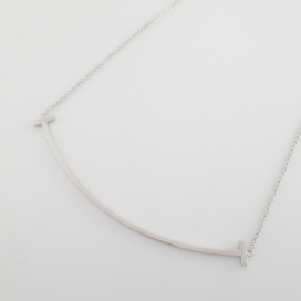 ティファニーのK18 スマイルT ラージペンダントネックレスの買取実績です。