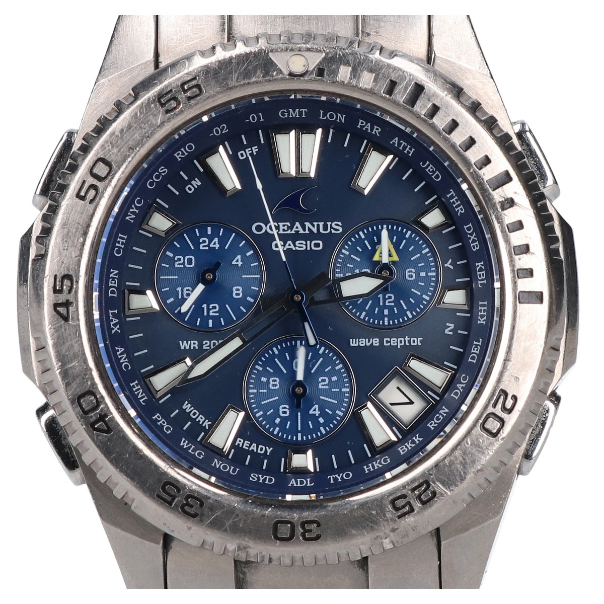 値下げ断行 オシアナス OCEANUS CASIO OCW-650T 200mダイバー 【公式通販】