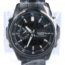 カシオ 黒 LCW-M300DB-1AJF リニエージ  ソーラー電波時計 買取実績です。